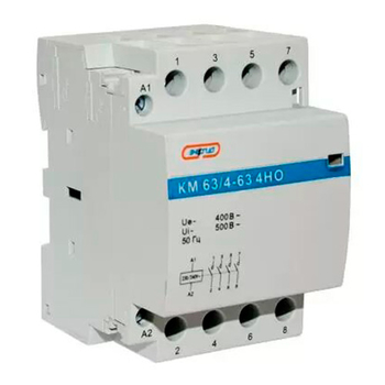 Модульный контактор КМ63/4P 63A 4НО Энергия - Электрика, НВА - Коммутационное оборудование - Контакторы - Магазин электрооборудования для дома ТурбоВольт