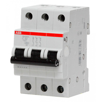 Автоматический выключатель ABB SH203L 3P 63А (С) 4,5 kA - Электрика, НВА - Модульное оборудование - Автоматические выключатели - Магазин электрооборудования для дома ТурбоВольт